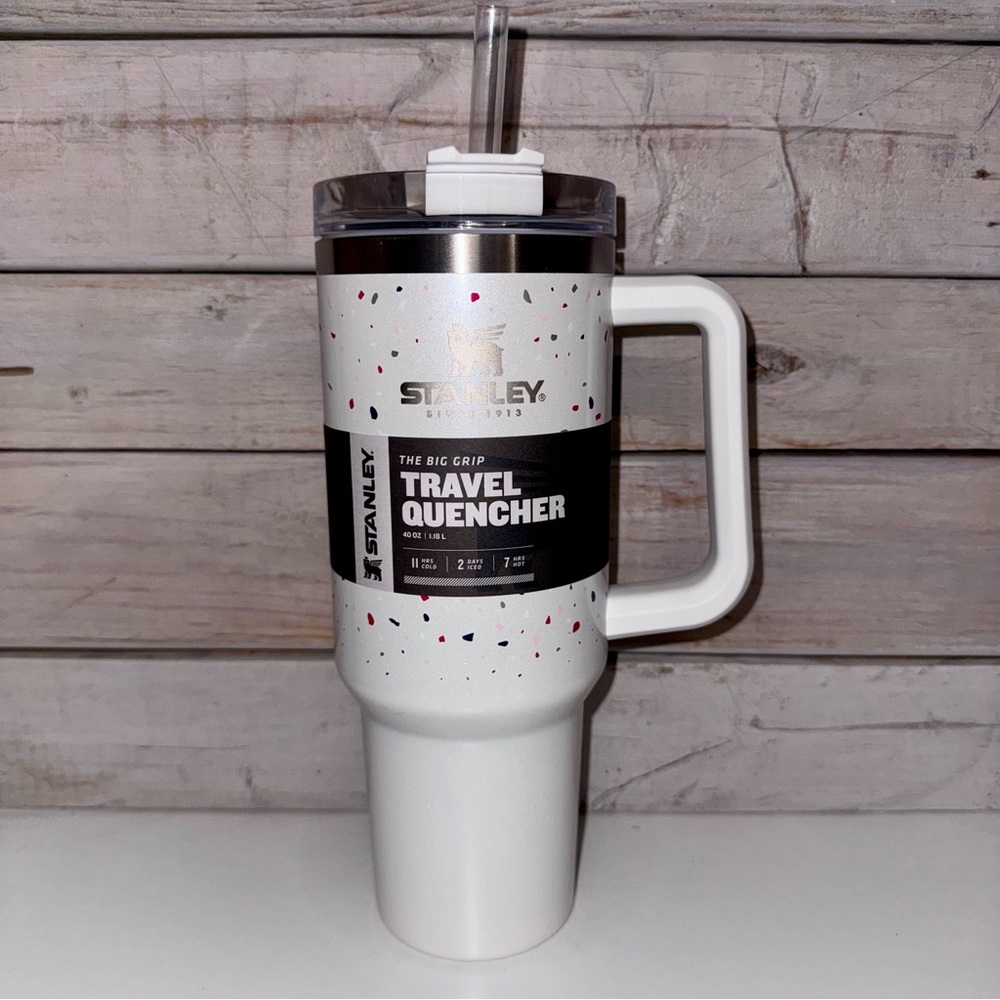 Stanley x Target 40oz Travel Quencher - OG Pearl Terrazzo - NWT HTF 2022 Release